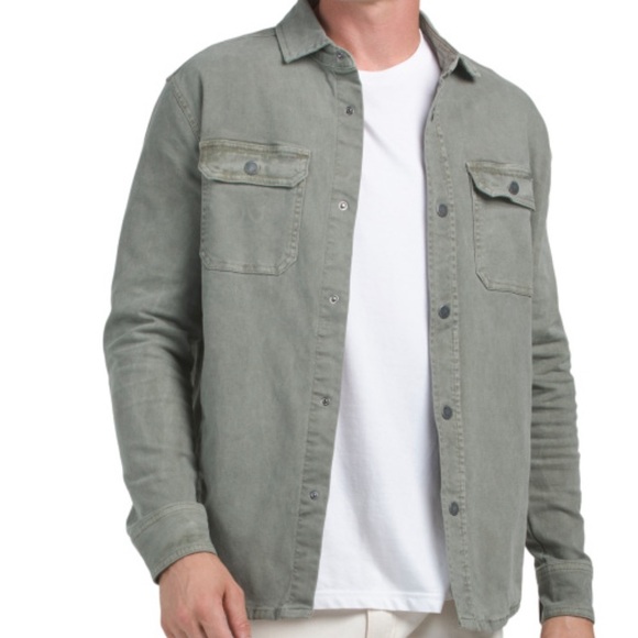 JEREMIAH Washed Overshirt - Picture 1 of 2